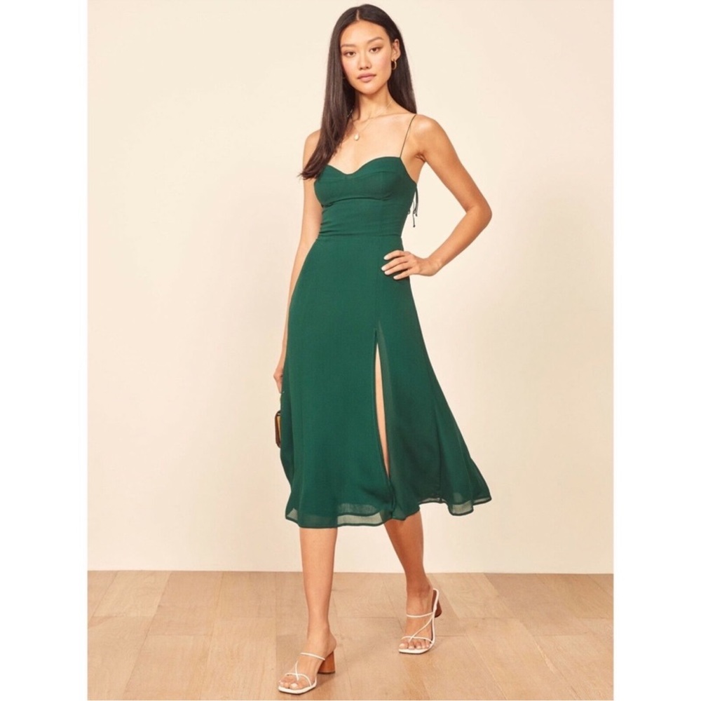 Reformation‎ Juliette Dress Emerald NWT